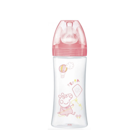 DODIE INITATION+ BIB PEPPA PIG 6M+ 330ML 71691
