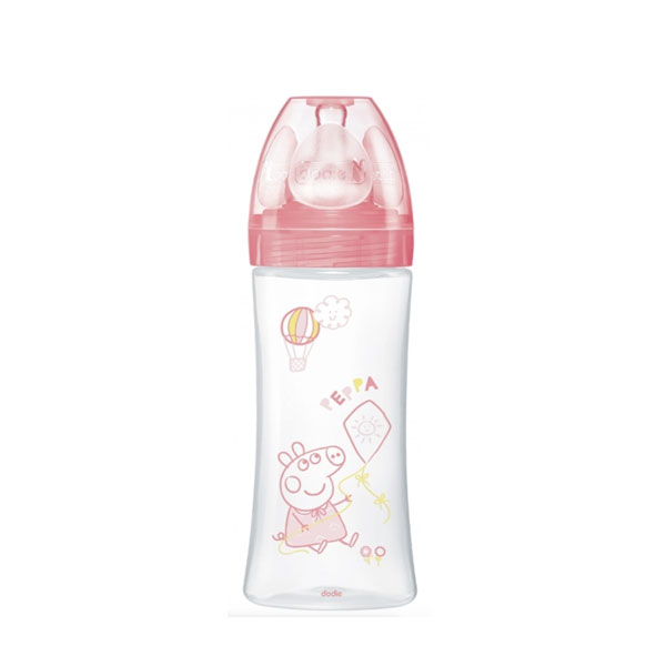DODIE INITATION+ BIB PEPPA PIG 6M+ 330ML 71691