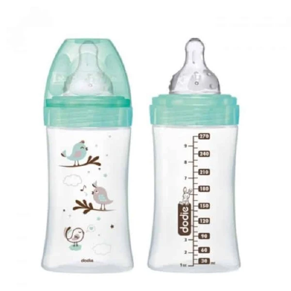 DODIE INITIATION+ BIB EN VERRE OISEAU 270ML 71685
