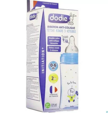 DODIE INITIATION+ BIB COS BLEU 270ML 71705