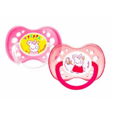 DODIE SUCETTE DUO PEPPA PIG 18M+ 06221 – Image 2