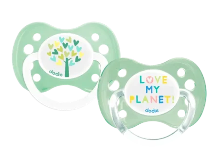 DODIE SUCETTES LOT DE 2 0-6M LOVE MY PLANET 21726