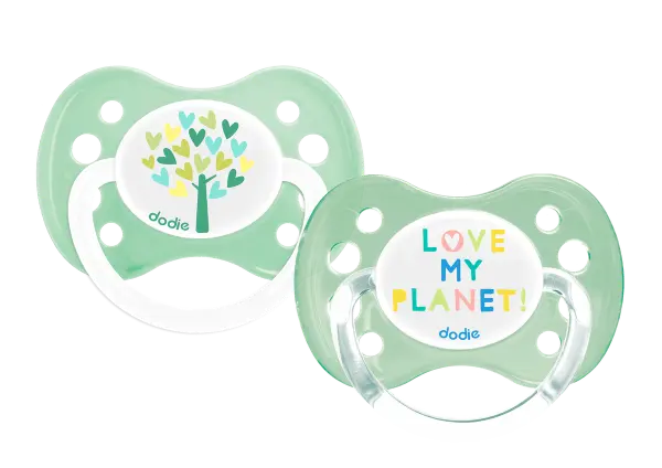 DODIE SUCETTES LOT DE 2 0-6M LOVE MY PLANET 21726