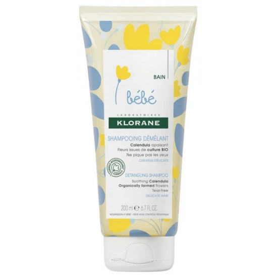 KLORANE BEBE SHAMP DEMELANT 200ML – Image 3