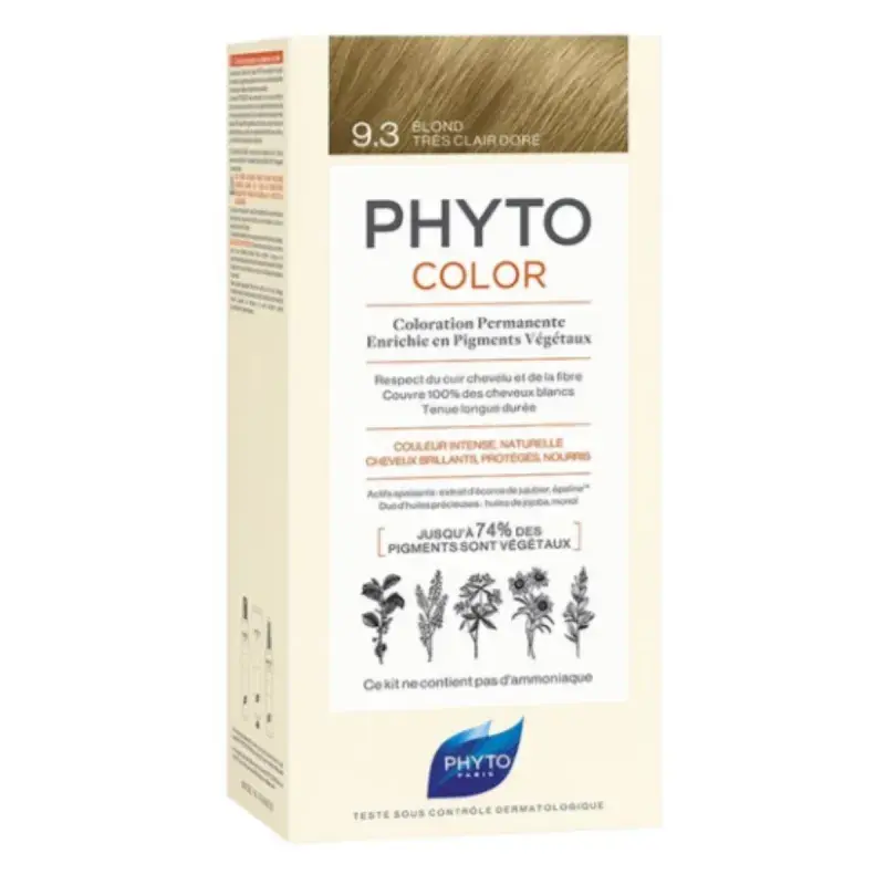 PHYTOCOLOR 9.3 BLOND TRES CLAIR DORE – Image 3