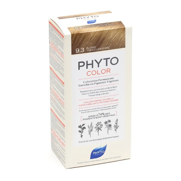 PHYTOCOLOR 9.3 BLOND TRES CLAIR DORE