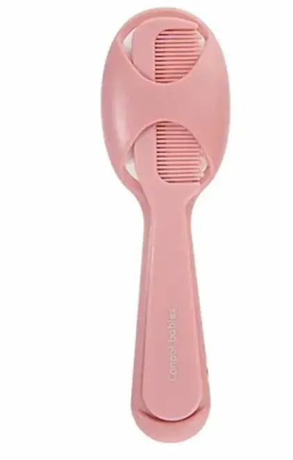 CANPOL BROSSE ET PEIGNE BEBE ROSE 56/160