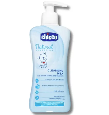CHICCO NATURAL SENSATION LAIT NETTOYANT 300ML