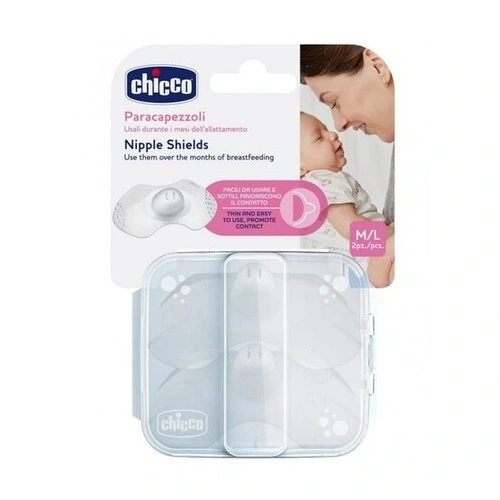 CHICCO DISQUE SEIN SILICONE S-M 2PCS – Image 4
