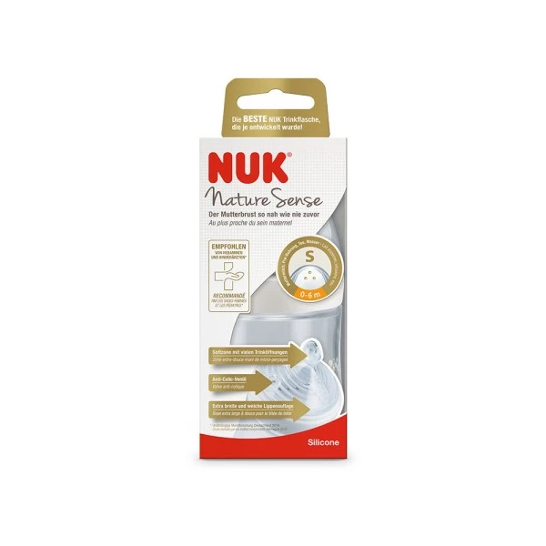 NUK BIB NATURE SENSE S TEMP CONTROL 150ML 15365 – Image 2
