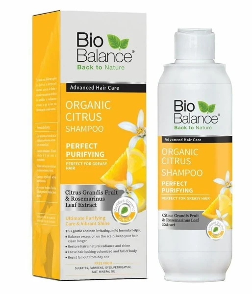 BIOBALANCE ORGANIC CITRUS SHAMP 330ML – Image 2