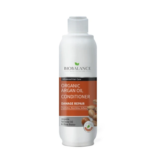 BIOBALANCE ORGANIC ARGAN OIL CONDITIONER 330ML – Image 2