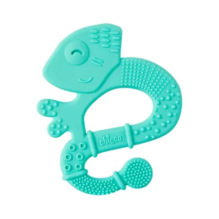 CHICCO ANNEAU DE DENTITION IGUANE 2M+ BLEU