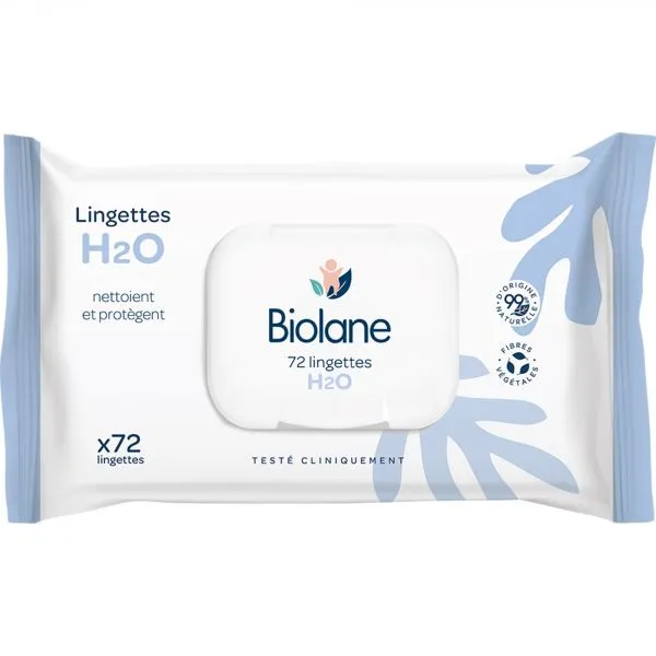 BIOLANE LINGETTES H2O B/72