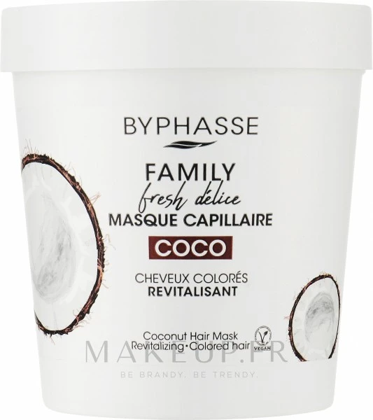BYPHASSE FRESH FAMILY MASQUE COCO 250ML – Image 2