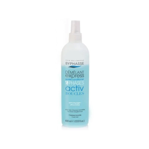 BYPHASSE DEMELANT EXPRESS 2 PHASES CHX BOUCLES 400ML – Image 4