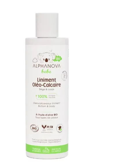 ALPHANOVA LINIMENT OLEOCALCAIRE BIO 200ML