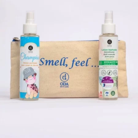 ODA TROUSSE CHAMPION BRUME PARF + LOTION ANTI POUX