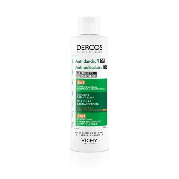 VICHY DERCOS SHAMP ANTI PELL DS 2EN1 200ML 02380
