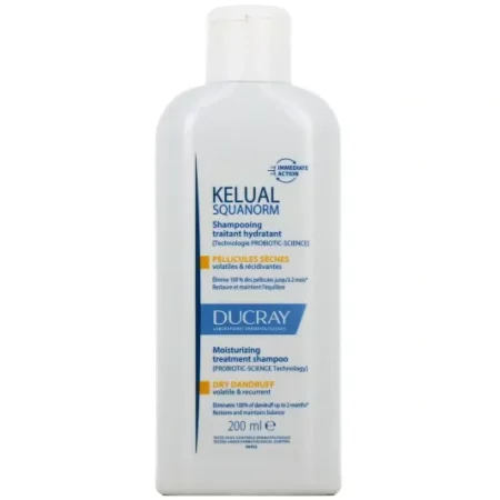 DUCRAY KELUAL SQUANORM SHAMP ANTI PELL SEC 200ML