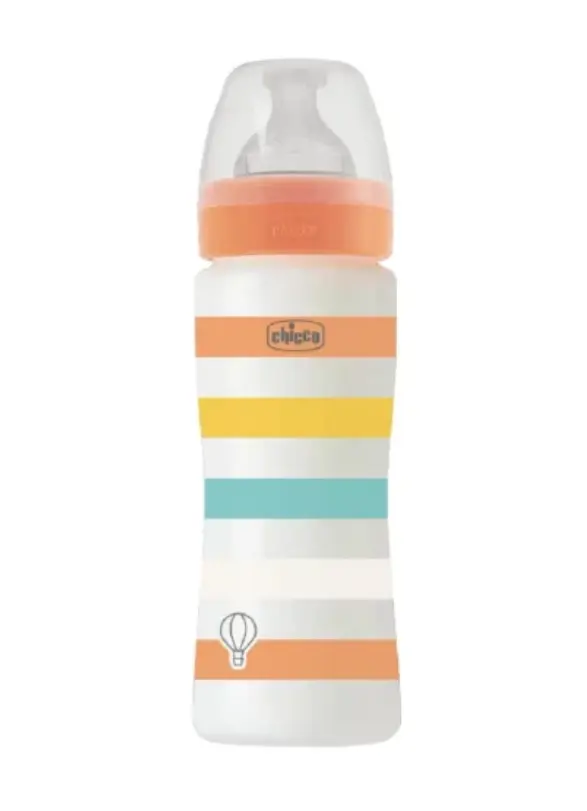 CHICCO BIB PC ORANGER SIL RAPIDE 300ML 66268